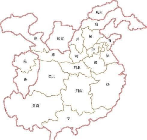 东汉末年天下十三州建安十四年(209年),韩遂派遣阎行作为使节拜见曹操