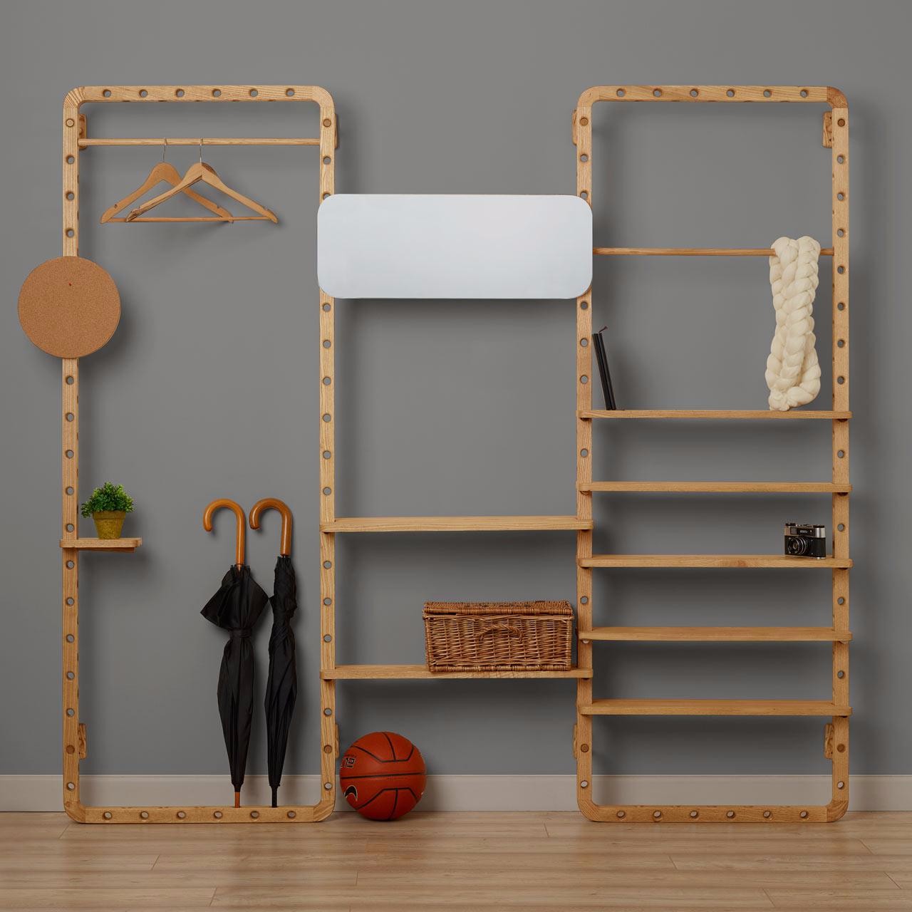 小户型家具怎么选?现在都让家具上墙了,省空间又个性!