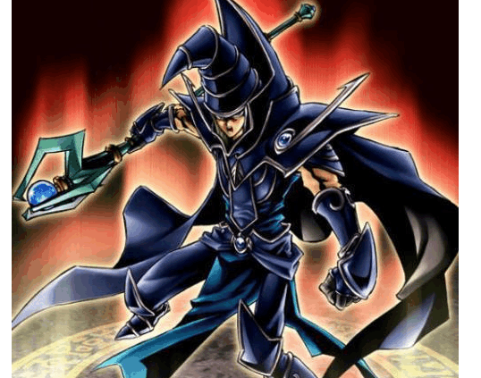 《游戏王》, 武藤游戏卡组中颜值和出场率最高的卡牌——黑魔术师