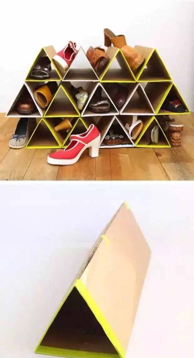 这样的pvc管鞋架,鞋子再买多少双都不怕,一眼望去就能轻松找到自己要