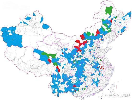 截止2018年9月, 河南省国家级贫困县还有29县