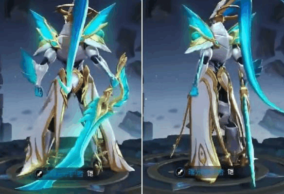 铠出新皮肤曙光守护者, 模型被猛烈吐槽背面看好像女娲