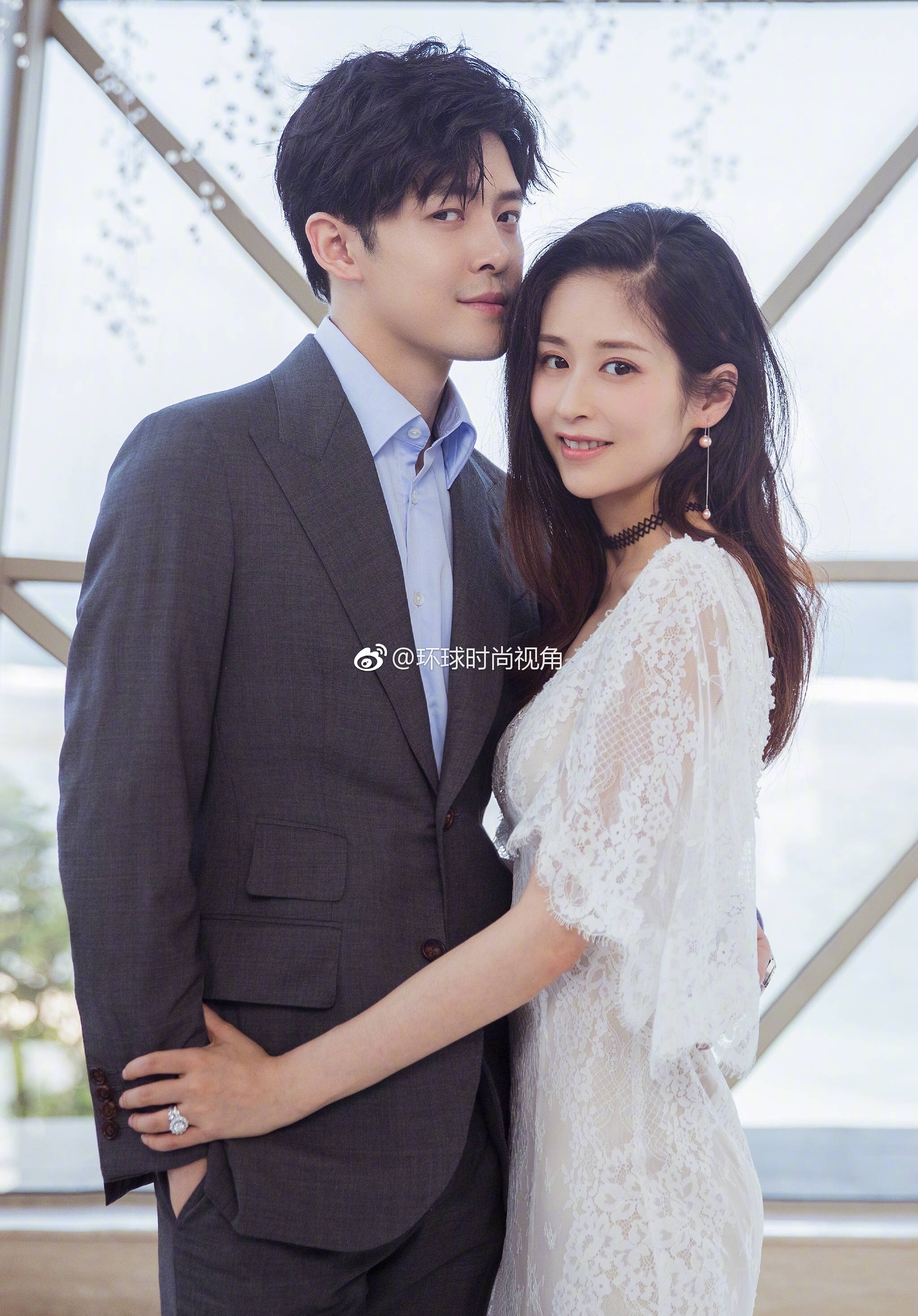 颖儿付辛博蜜月照太甜了,太甜了