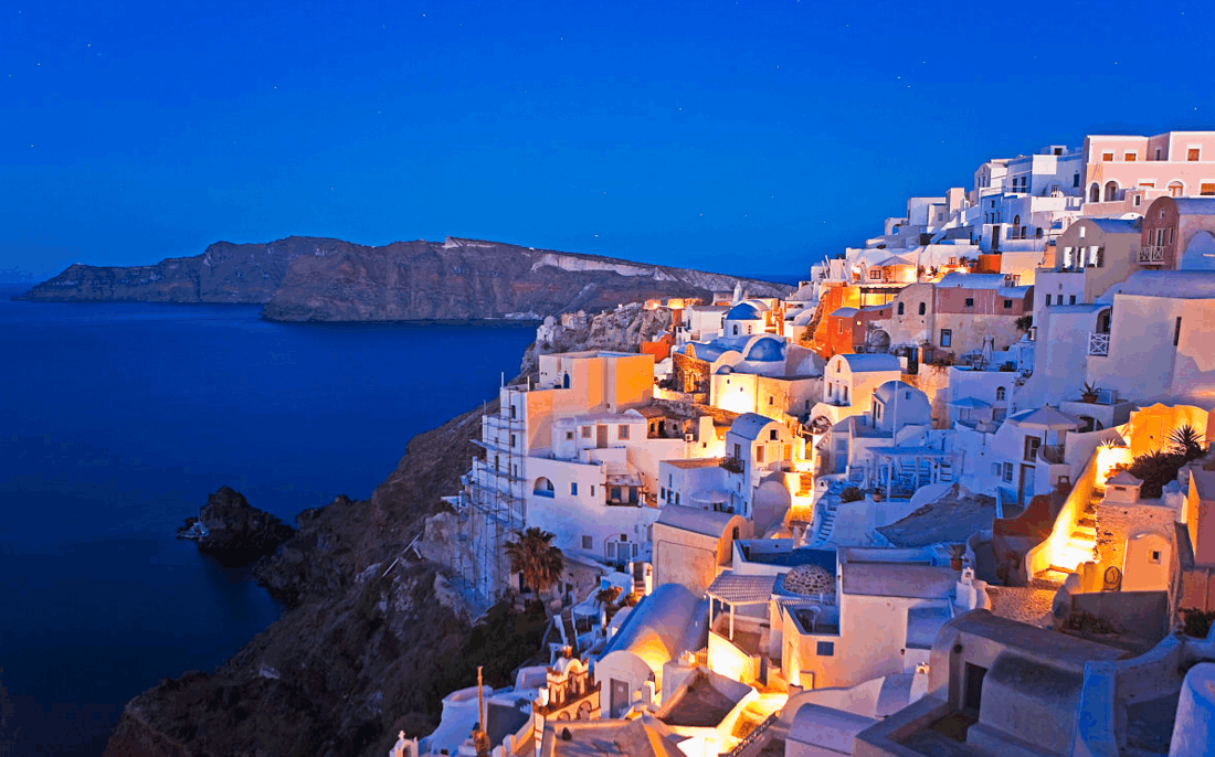 世界为之羡慕的于海相邻景点, 爱琴海浪漫情调坐观夕阳西下