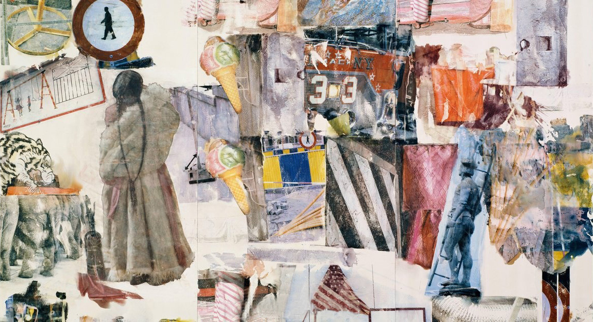 劳森伯格1925╟2008战后美国波普艺术的代表人物新达达/抽象表现主义