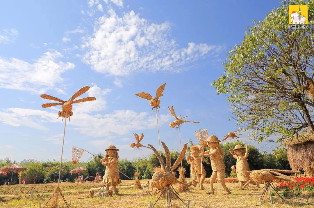 1元秒杀从化稻草节门票,带孩子沉浸稻花香里找童趣