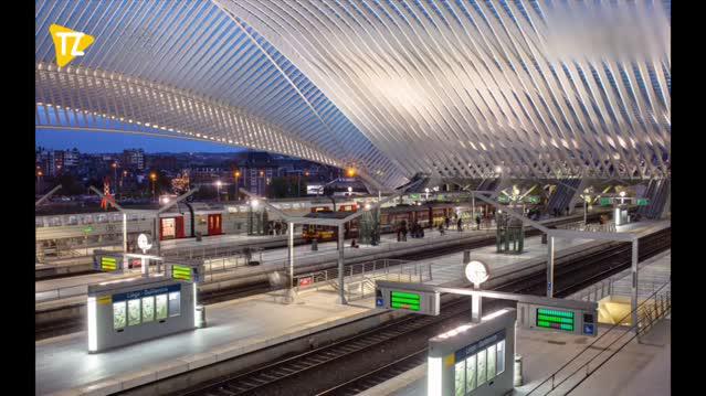 国外地铁延时摄影