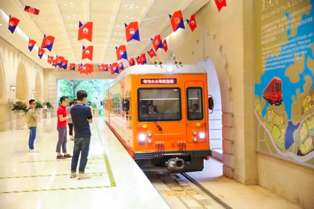 没去过瑞士的华为人   也能真正体验到瑞士火车~      每个小镇都