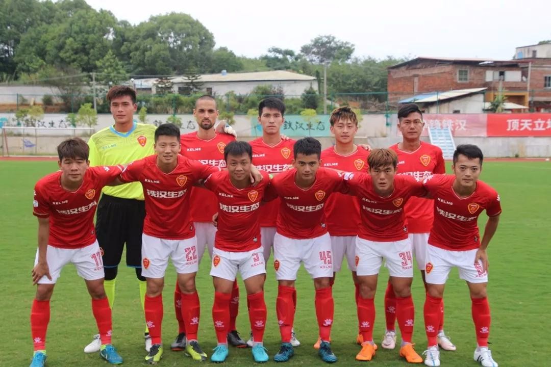 梅县铁汉生态预备队4:0浙江毅腾预备队 一线队预备队均战胜毅腾