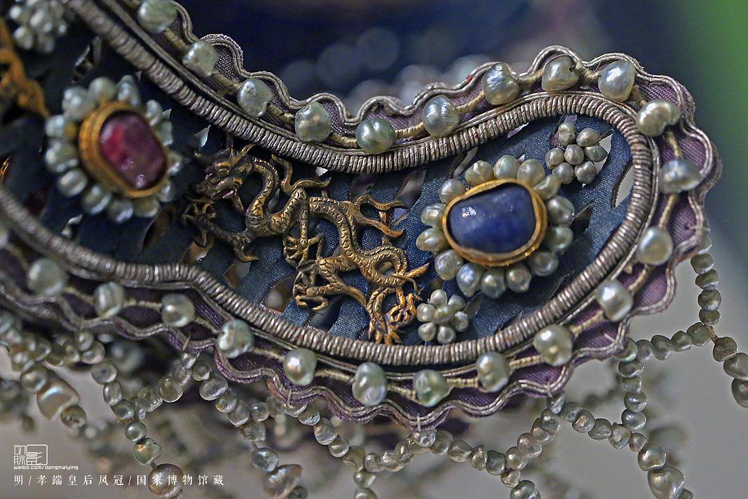 明朝孝端皇后的凤冠每一个细节都足以让人惊叹