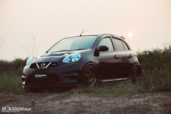 日产玛驰march改装案例