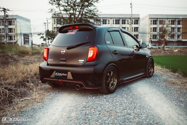 日产玛驰march改装案例