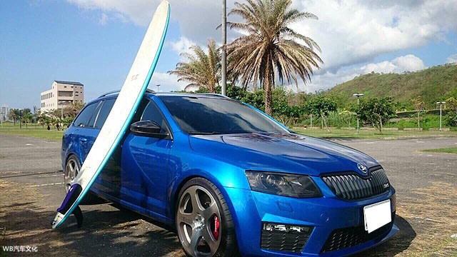 斯柯达明锐combi rs改装案例