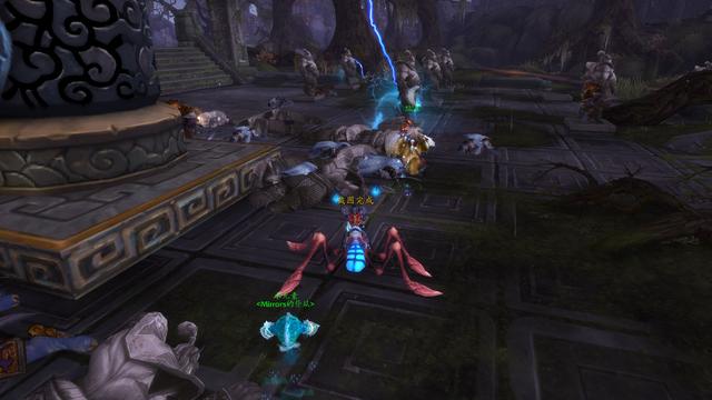 魔兽世界8.0前夕咕咕们也不停止野外刷金 你忍