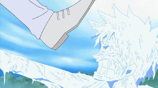 很多人都知道大将青雉的冰冻果实能力,一个冰河世纪的大招,甚至可以将