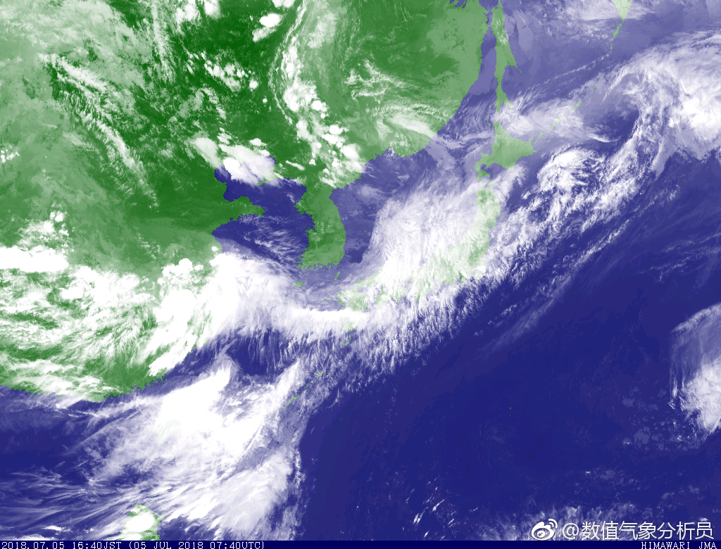 日本梅雨锋强降水如期而至部分地方降雨量将打破记录