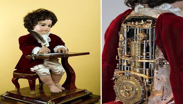 两百多年前的机器人竟能写字弹琴,被当时的人认为是妖怪