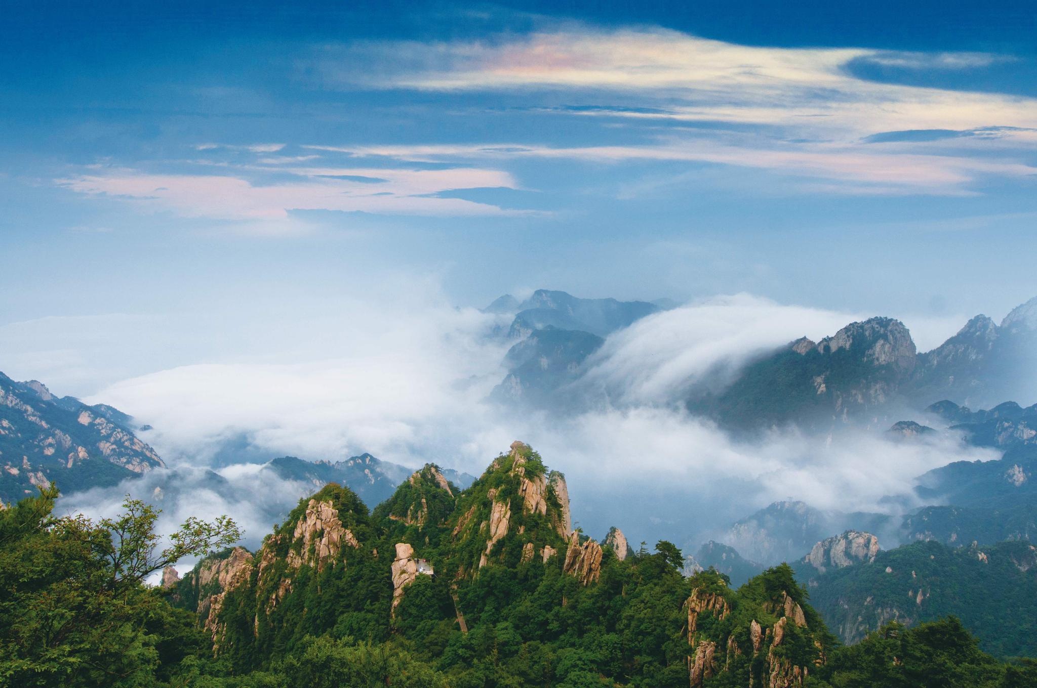 河南平顶山 国家地质公园尧山
