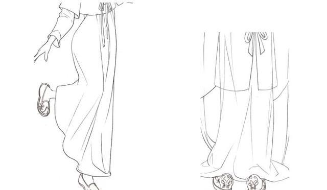 古风绘画必知的服饰绘制技巧搞不定古代服饰的看这里