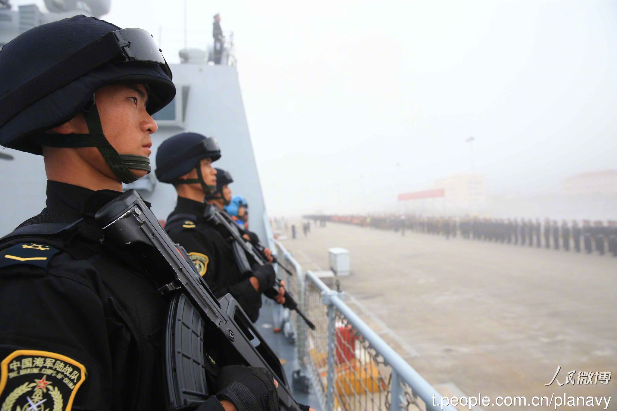 海军第29批护航编队出发