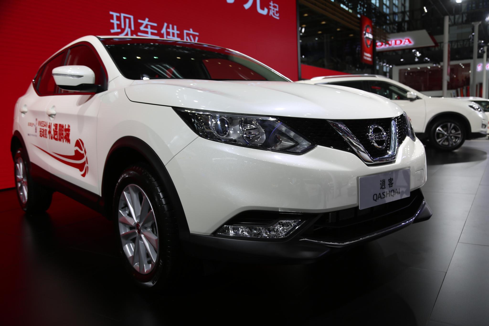 东风日产-全新逍客都市suv,2018深港澳车展实拍!