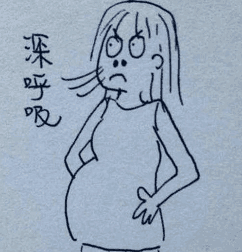 看这位妈妈手绘孕期的艰辛, 当妈的人才能秒懂|泡面|肚皮|肚子_新浪