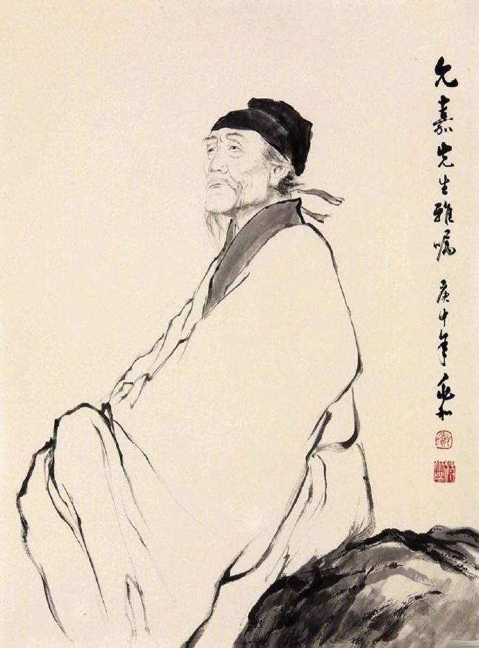 形神兼备…”丨蒋兆和 水墨人物_新浪新闻