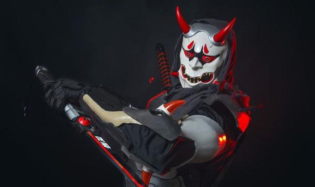 超级帅气的邪鬼源氏cosplay 你有没有被帅到