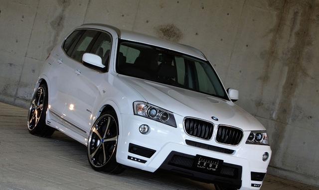 bmw宝马x3改装mzspeed zeus包围套件