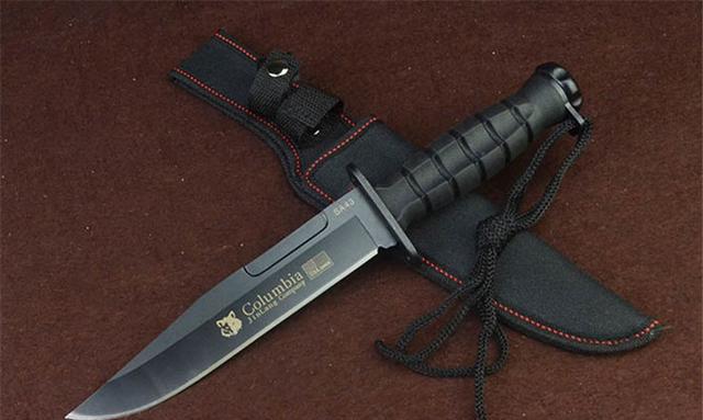 名刀鉴赏,哥伦比亚黑武士战术直刀