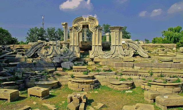 圆明园被毁前照片曝光,曾是中国最宏伟的建筑