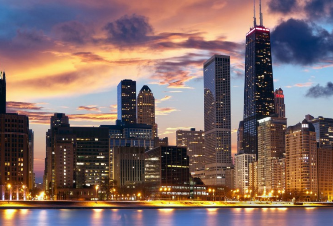 美国城市建筑风景图片辉煌璀璨