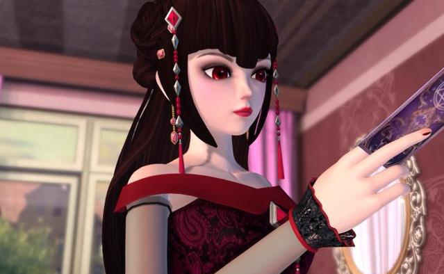 精灵梦叶罗丽:齐娜的五套衣服,图二人人害怕,图五美若天仙