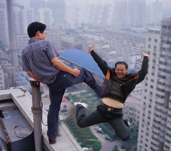 搞笑ps,千万别让大神随便给p图,否则让你后悔莫及|大神|陨落|有型_新