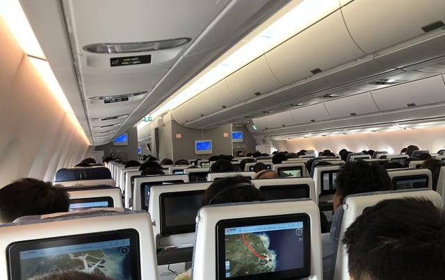 乘客视角首发:国航a350-900北京上海首航全纪录|国航|首航|经济舱