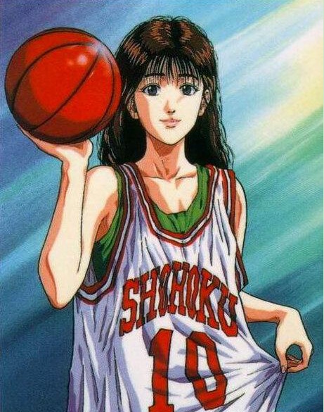 《灌篮高手》二次元中最适合做女朋友的妹子,赤木晴子