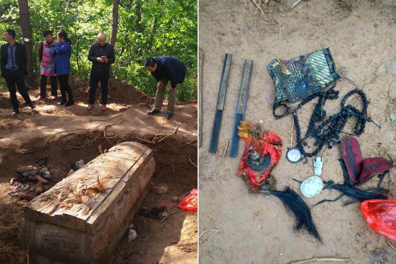 工地惊现清代四品官员墓葬,经历百年官服和尸体完好