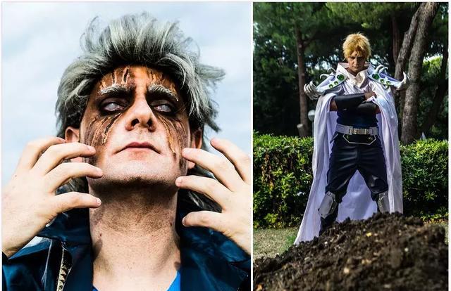 来看看辣眼睛的北斗神拳真人cosplay