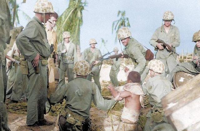 二战美军对日本战俘不手软, 至今让日本人印象深刻
