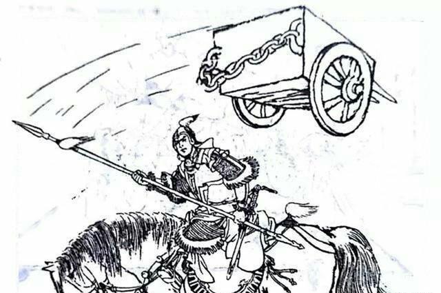 就冲上山去,守将哈铁龙刚好造好了几十辆铁滑车,就放了下去.