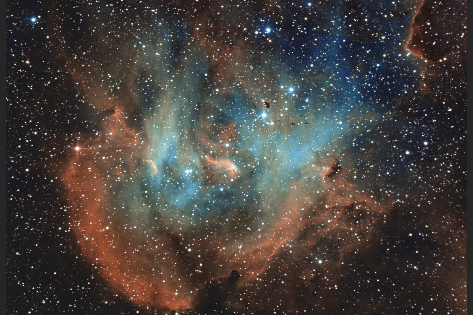 盘点宇宙中的半人马座λ星系ic2944星云zwoasi天文摄影