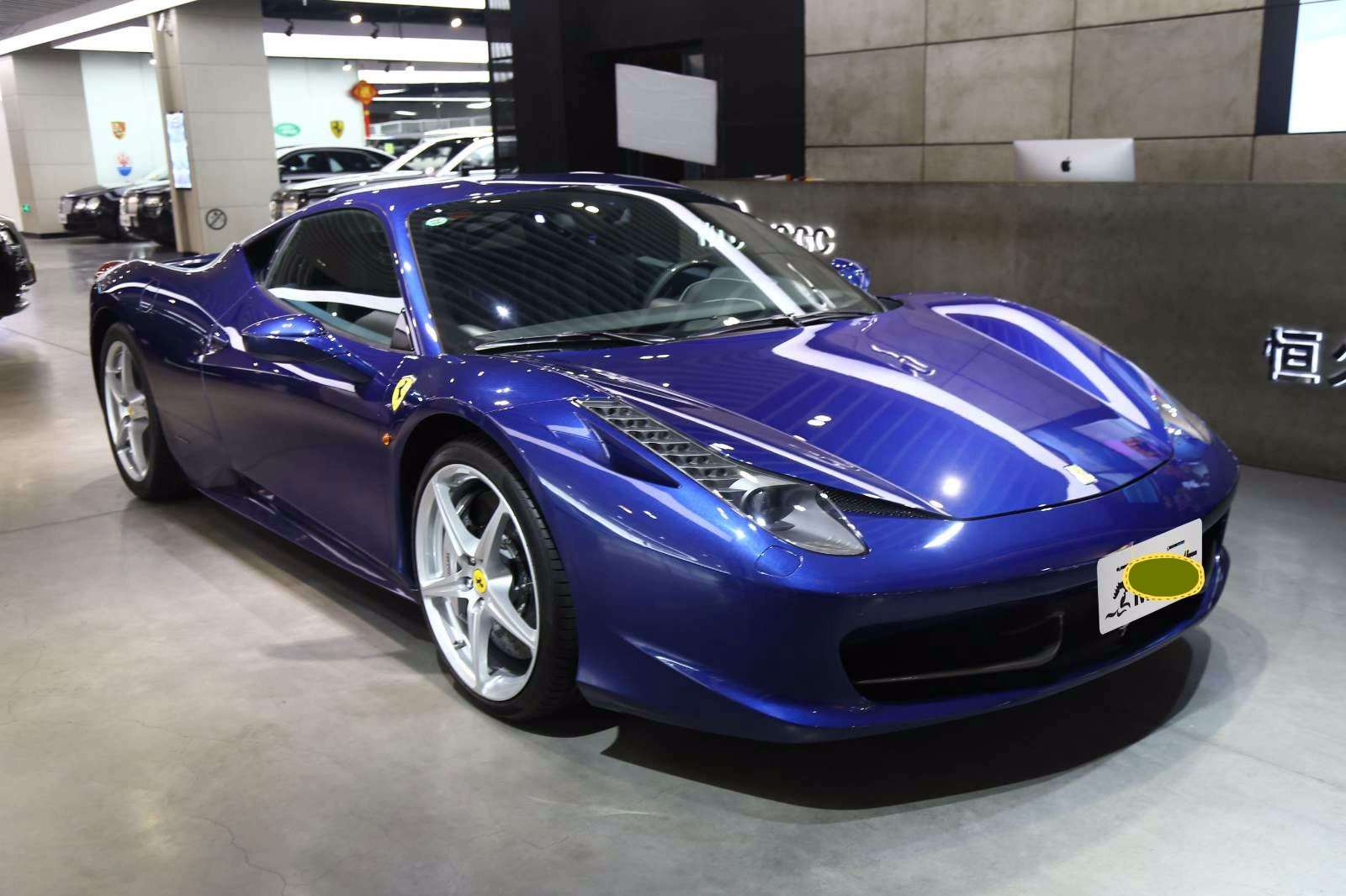 蓝色法拉利45845litalia