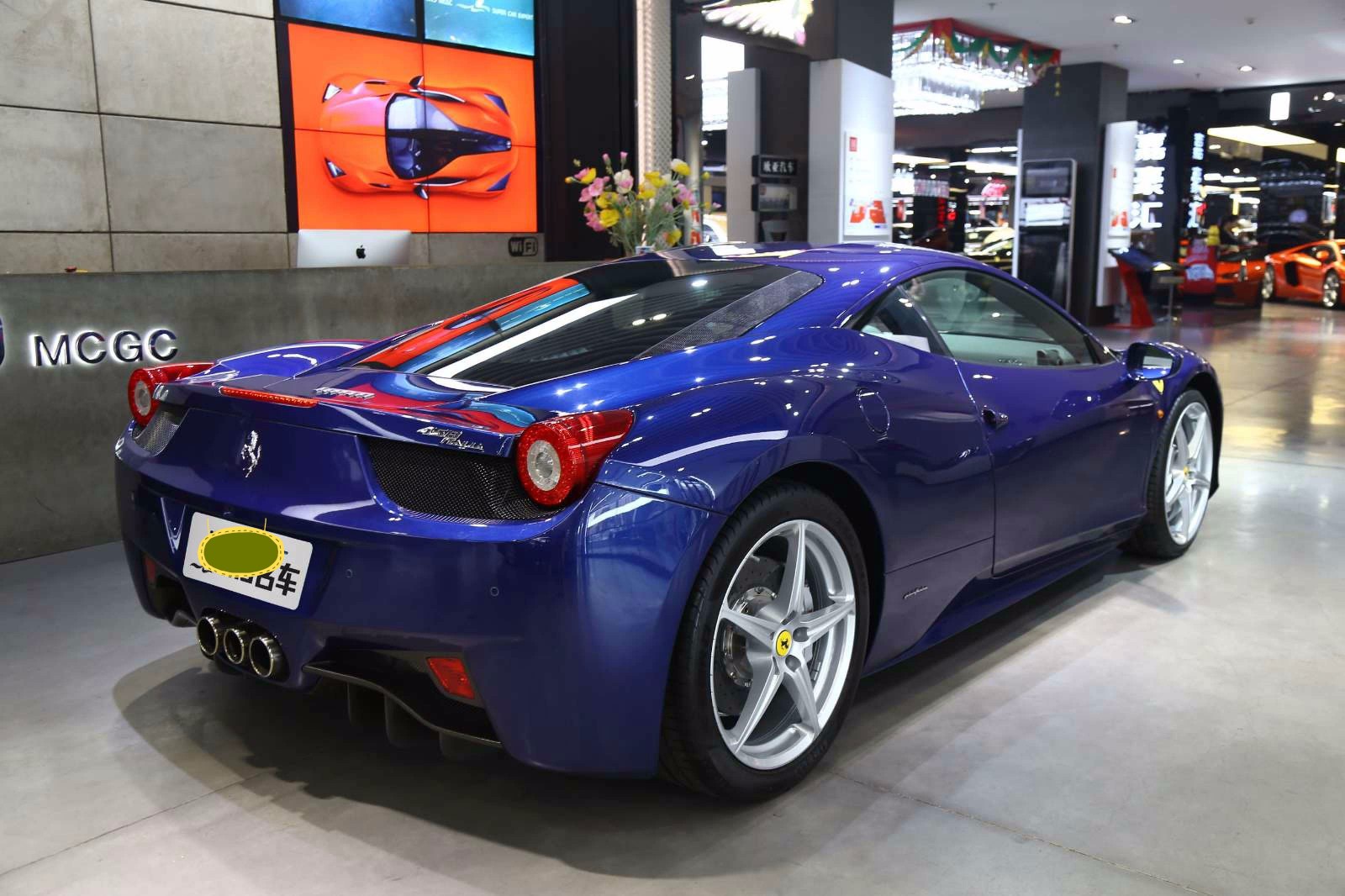 蓝色法拉利45845litalia