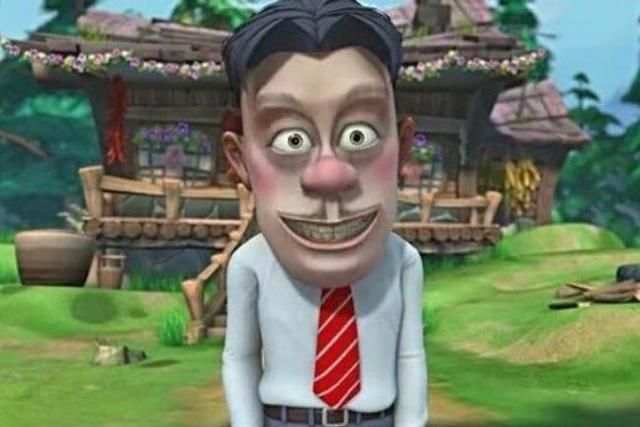 熊出没光头强也有用上梳子的一天长出头发的他年轻了好几岁