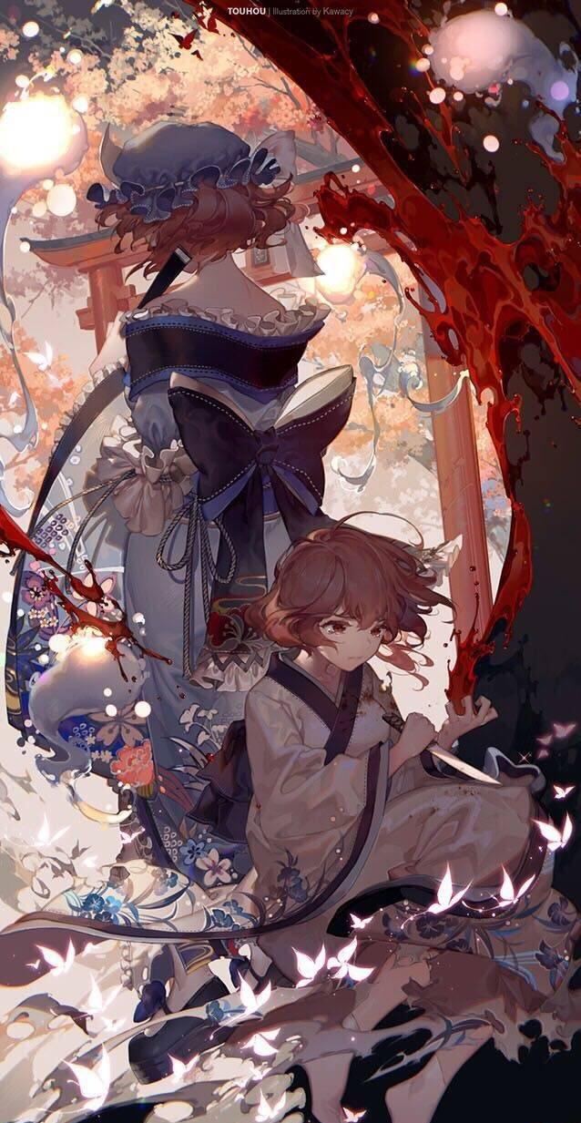 日本画师河cy最新插画作品精致细腻