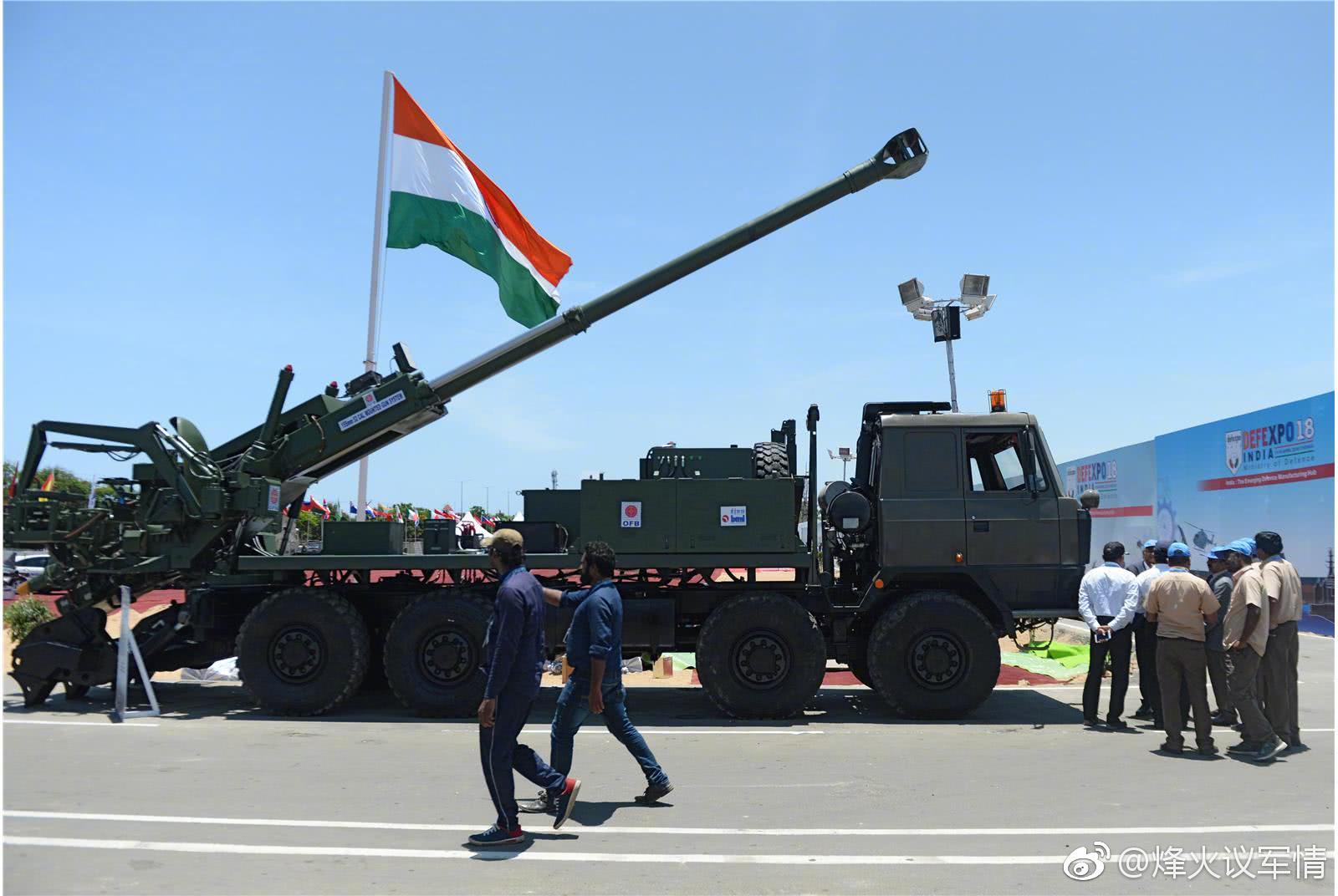 9在"印度国防工业展"(defexpo 2018)上,各种印度国产武器"亮相",大