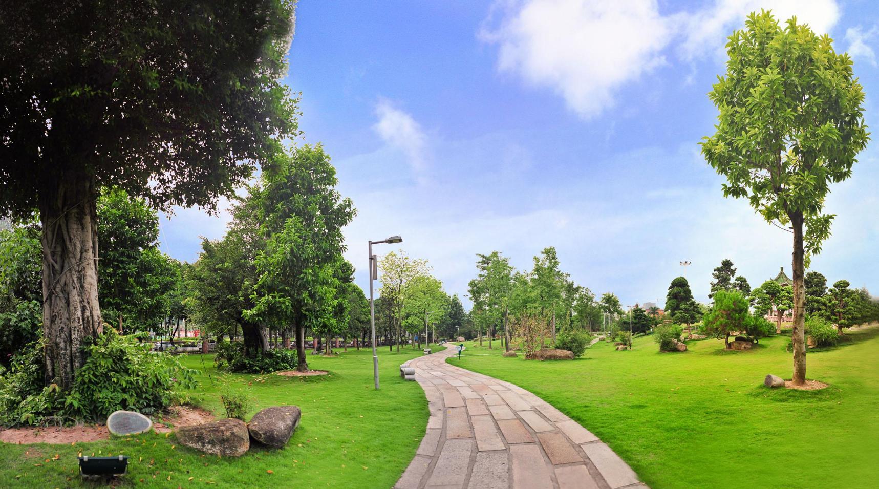 中山市有个最大的树木园, 是一个环境好免费的景点