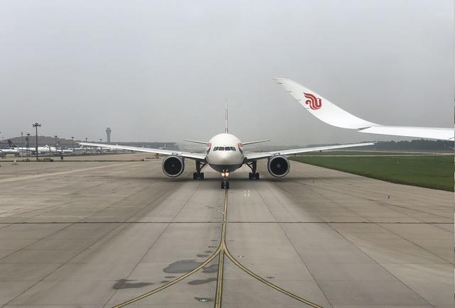 乘客视角首发:国航a350-900北京上海首航全纪录|国航|首航|经济舱_新