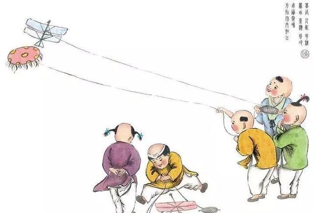 放风筝也是清明时节传统习俗每到这个时节人们不仅白天放风筝晚上也会