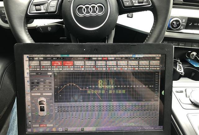 奥迪a4汽车音响简单改装升级,音质效果却让人耳旁一亮!